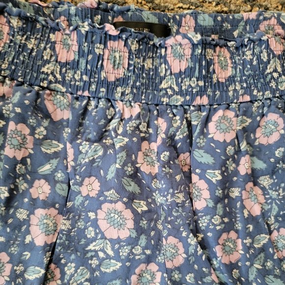 J Crew Pink and Blue Stretch Floral Beach Shorts Size Small - Picture 5 of 14